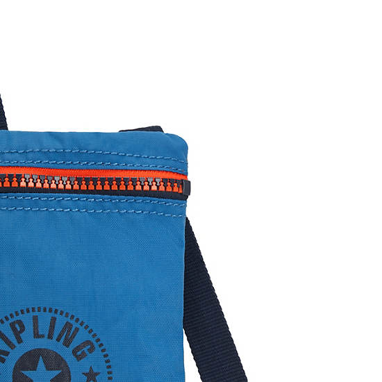 Kipling Afia Lite Mini Crossbodytassen Blauw | BE 1039NW